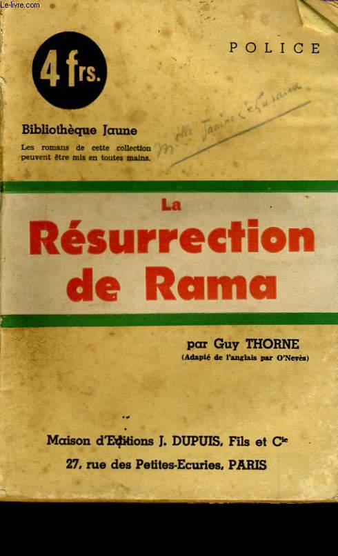 LA RESURRECTION DE RANA.
