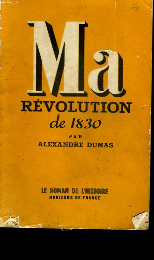 MA REVOLUTION DE 1830.