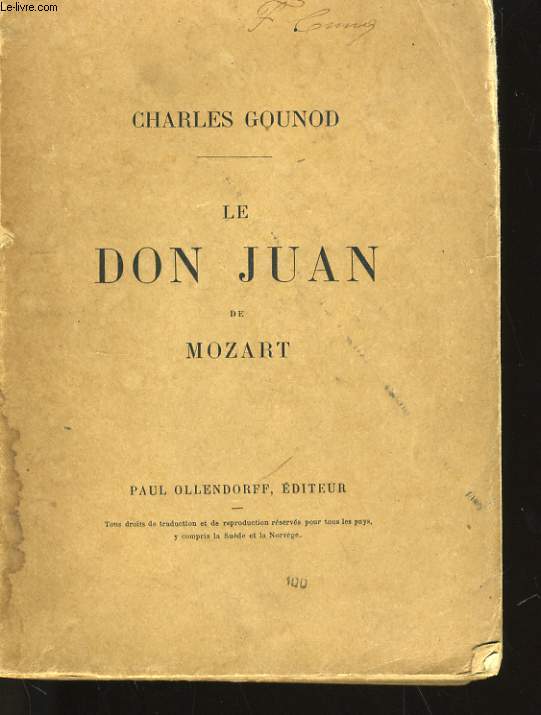 LE DON JUAN DE MOZART