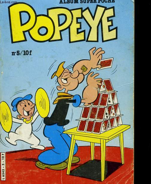 ALBUM SUPER POCHE POPEYE N5