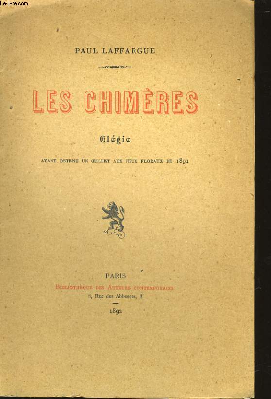 LES CHIMERES - elgie