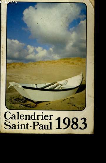 CALENDRIER SAINT-PAUL