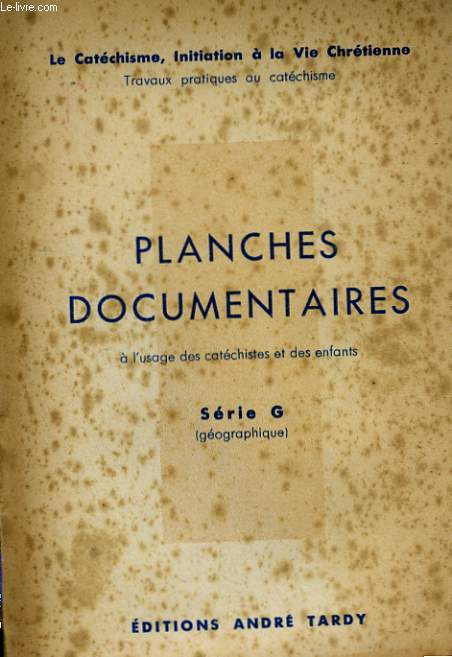PLANCHES DOCUMENTAIRES