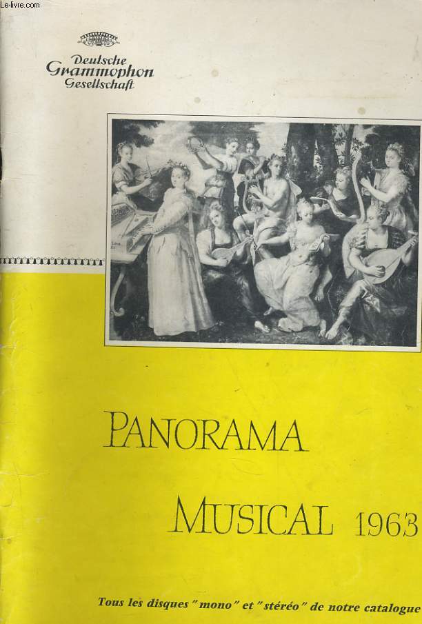 PANORAMA MUSICAL 1963