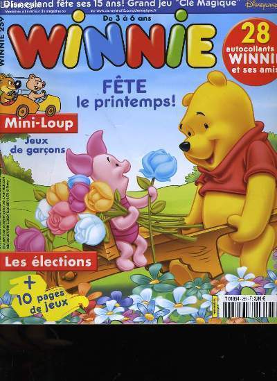 WINNIE FETE LE PRINTEMPS. N259