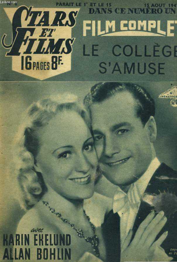 STARS ET FILMS - N8 - LE COLLEGE S'AMUSE