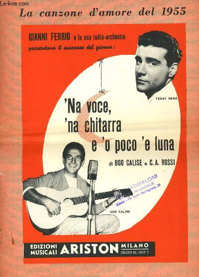 NA VOCE? NA CHITARRA E'O POCCO 'E LUNA.