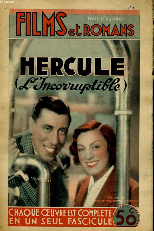 FILMS ET ROMANS - HERCULE ( L'INCORRUPTIBLE ) - 1ERE ANNEE - N17