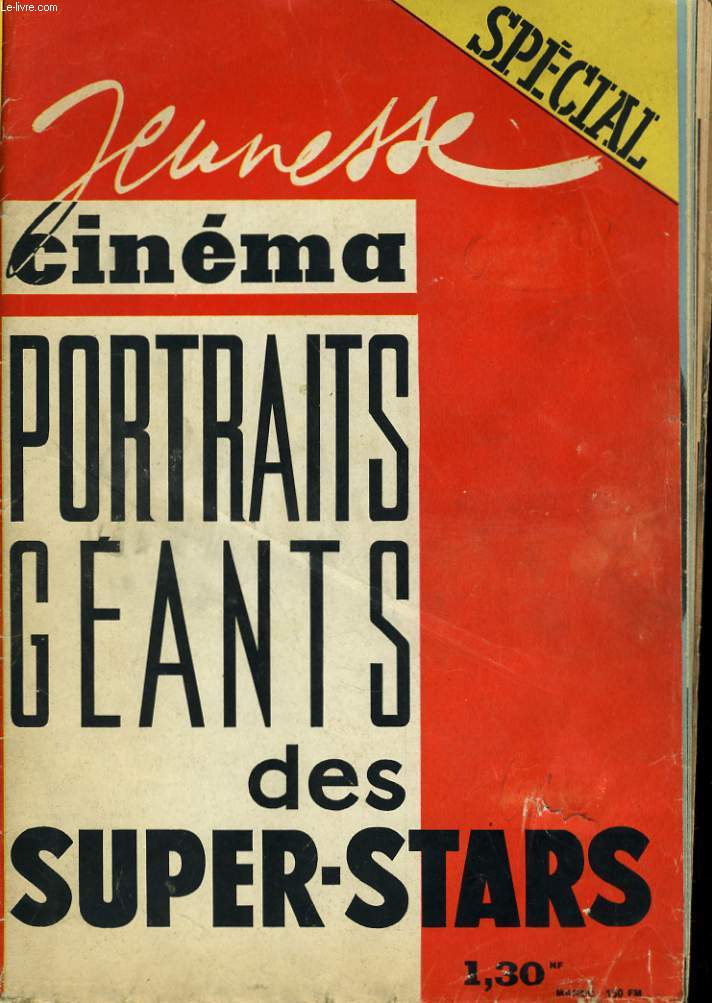 JEUNESSE CINEMA - PORTRAITS GEANTS DES SUPER-STARS