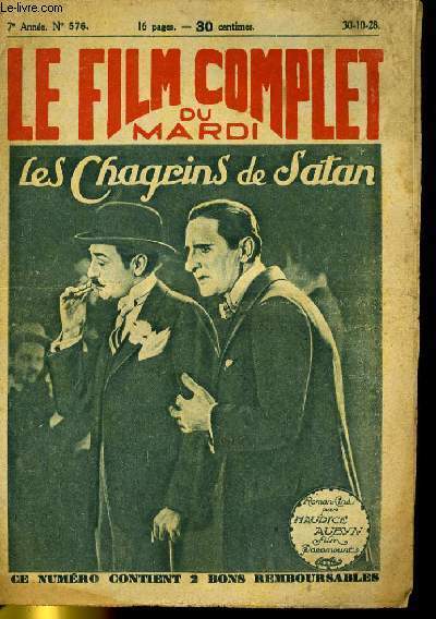 LE FILM COMPLET DU MARDI N 576 - 7E ANNEE - LES CHAGRINS DE SATAN