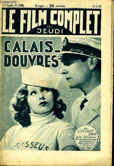 LE FILM COMPLET DU JEUDI N 1198 - 11E ANNEE - CALAIS-DOUVRES