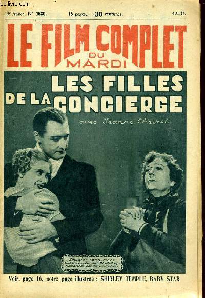 LE FILM COMPLET DU MARDI N 1530 - 13E ANNEE - LES FILLES DE LA CONCIERGE