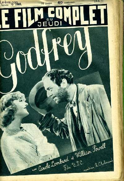 LE FILM COMPLET DU JEUDI N 1968 16E ANNEE - GODFREY