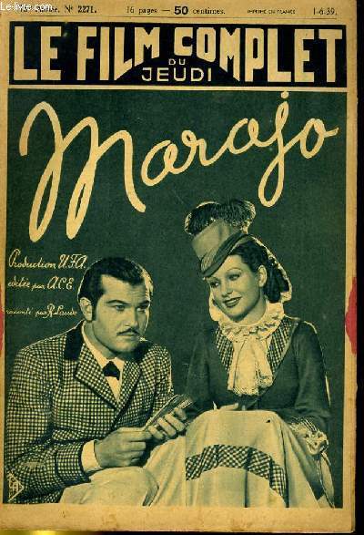LE FILM COMPLET DU JEUDI N 2271 - 18E ANNEE - MARAJO