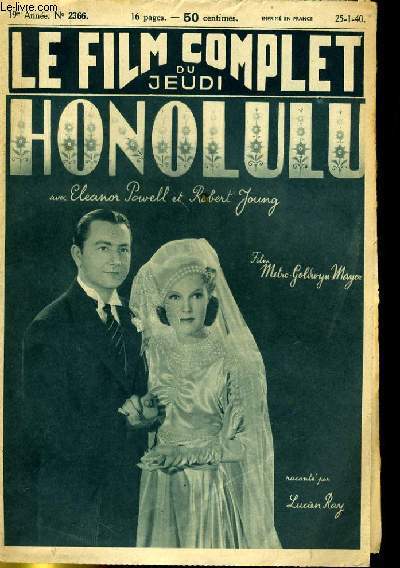 LE FILM COMPLET DU JEUDI N 2366 - 19E ANNEE - HONOLULU
