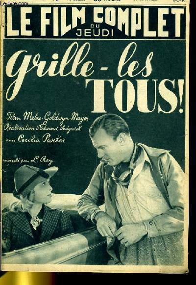 LE FILM COMPLET DU JEUDI N 2372 - 19E ANNEE - GRILLE-LES TOUS !