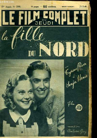 LE FILM COMPLET DU JEUDI N 2390 - LE FILLE DU NORD