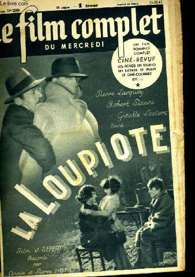 LE FILM COMPLET DU MERCREDI N 2549 - LE LOUPIOTE