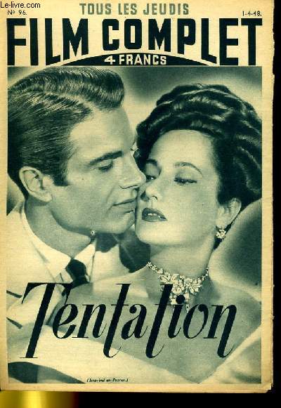 TOUS LES JEUDIS FILM COMPLET N 96 - TENTATION