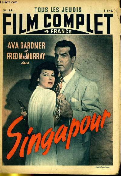 TOUS LES JEUDIS FILM COMPLET N 114 - SINGAPOUR