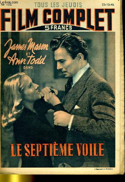TOUS LES JEUDIS FILM COMPLET N 133 - LE SEPTIEME VOILE