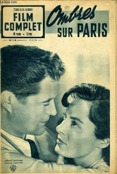 TOUS LES JEUDIS - FILM COMPLET N 218 - OMBRES SUR PARIS