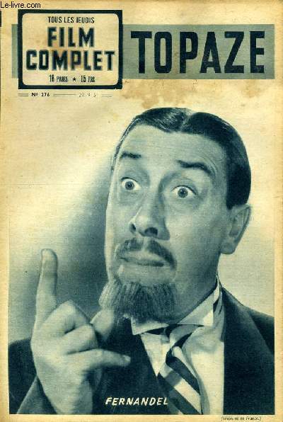 TOUS LES JEUDIS - FILM COMPLET N 276 - TOPAZE