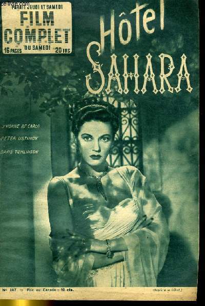 FILM COMPLET DU SAMEDI N 387 - HOTEL SAHARA