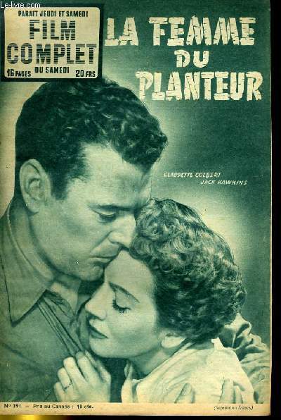 FILM COMPLET DU SAMEDI N 391 - LA FEMME DU PLANTEUR