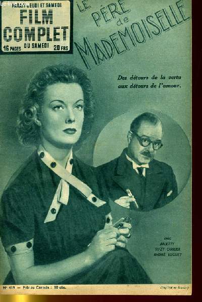 FILM COMPLET DU SAMEDI N 419 - LE PERE DE MADEMOISELLE
