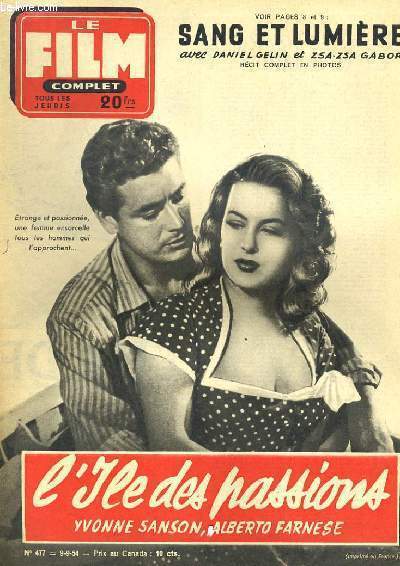 FILM COMPLET N 477 - L'ILE DES PASSIONS