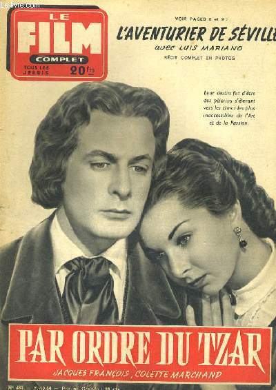 FILM COMPLET N 483 - PAR ORDRE DU TZAR