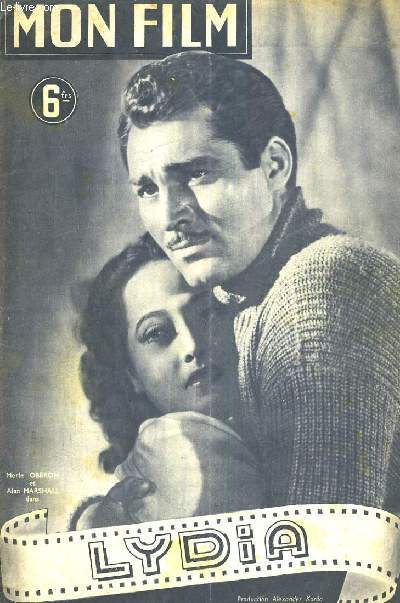 MON FILM N 18. LYDIA avec MERLE OBERON et ALAN MARSHALL