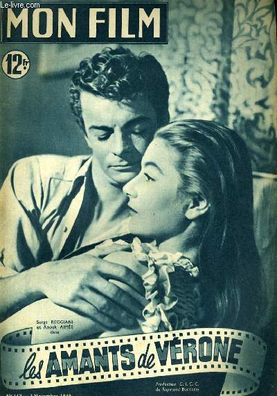 MON FILM N 167 - LES AMANTS DE VERONE