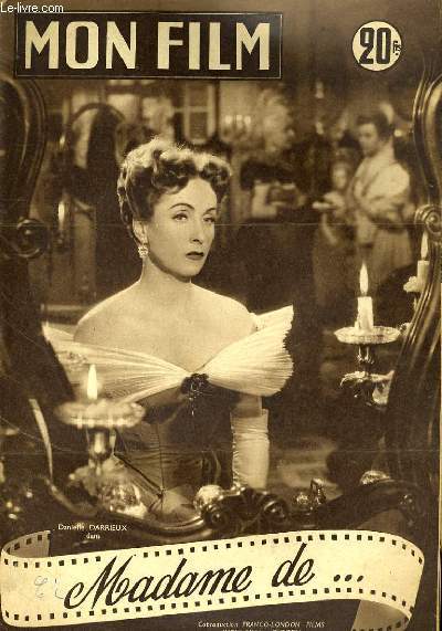 MON FILM N 386 - MADAME DE ...