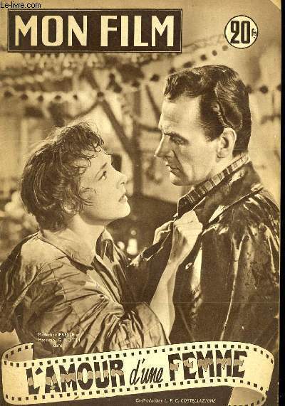 MON FILM N 406 - L'AMOUR D'UNE FEMME