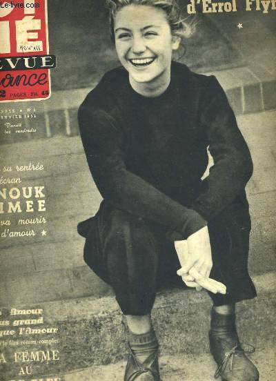 CINE REVUE FRANCE - 32E ANNEE - N 4 - LA FEMME AU VOILE BLEU