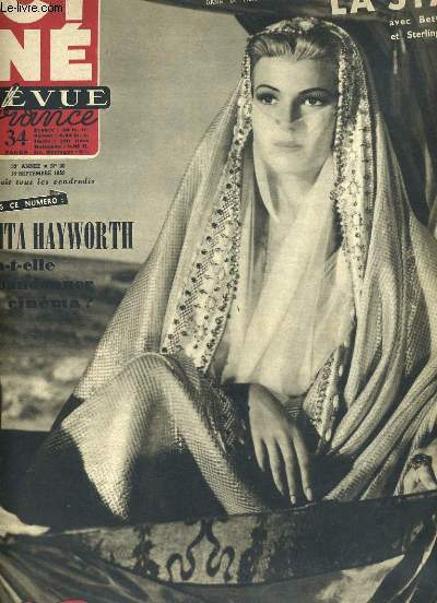 CINE REVUE FRANCE - 33E ANNEE - N 38 - LA STAR