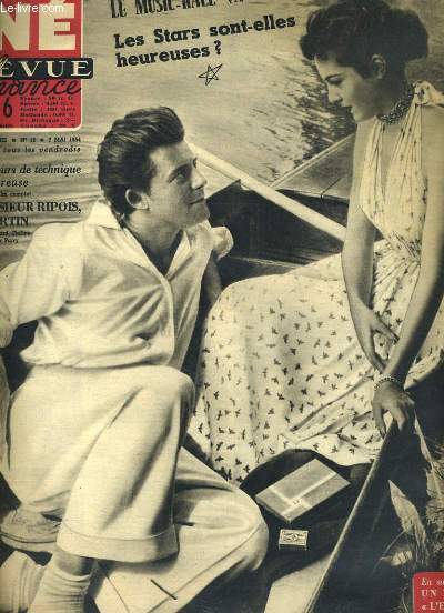 CINE REVUE FRANCE - 34E ANNEE - N 19 - MONSIEUR RIPOIS, LIBERTIN