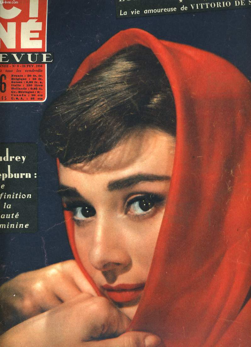 CINE REVUE FRANCE - 36E ANNEE - N 8 - L'HOMME AU BRAS D'OR