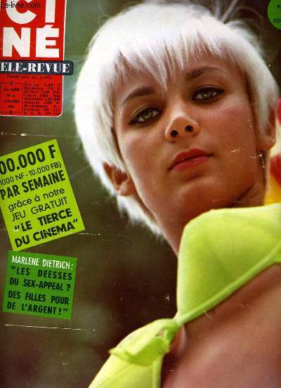 CINE REVUE TELE-REVUE - 46E ANNEE - N 41 - RIEN NE SERT DE COURIR