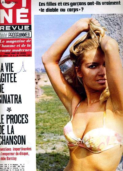 CINE REVUE - TELE-PROGRAMMES - 50E ANNEE - N 9 - LE MORT TROUBLE