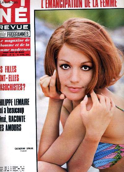 CINE REVUE - TELE-PROGRAMMES - 50E ANNEE - N 16 - LE LIS DE MER