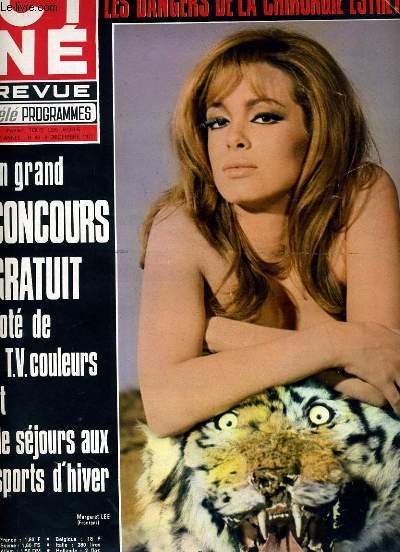CINE REVUE - TELE-PROGRAMMES - 51E ANNEE - N 49 - L'ODEUR DES FAUVES