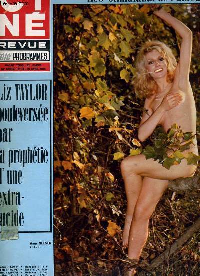 CINE REVUE - TELE-PROGRAMMES - 52E ANNEE - N 16 - LA GRAVACHE