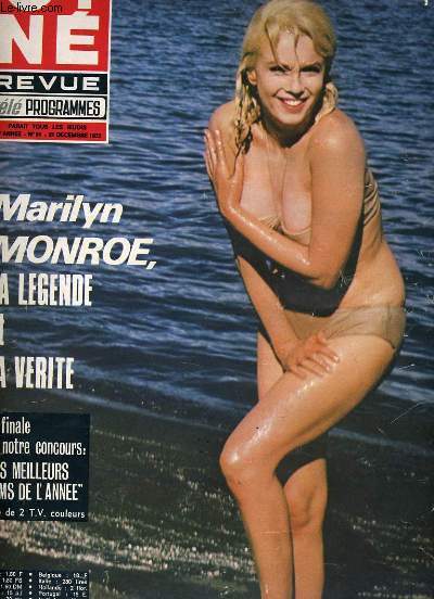 CINE REVUE - TELE-PROGRAMMES - 52E ANNEE - N 51 - UN HOMME EST MORT, seul contre une ville et un tueur ...