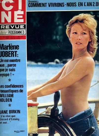 CINE REVUE - TELE-PROGRAMMES - 55E ANNEE - N 18 - JAWS - terreur sur la plage !