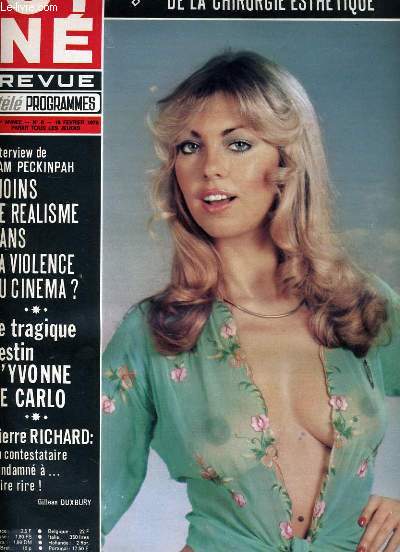CINE REVUE - TELE-PROGRAMMES - 56E ANNEE - N 8 - MAHOGANY