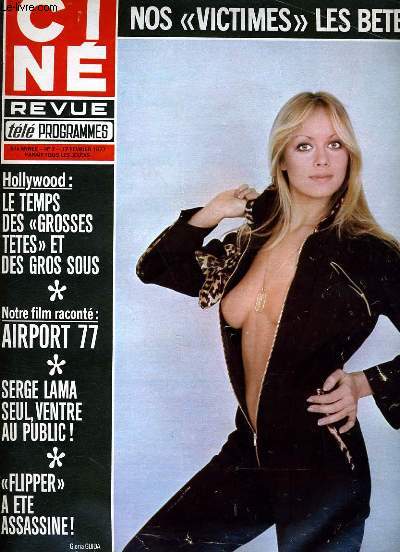 CINE REVUE - TELE-PROGRAMMES - 57E ANNEE - N 7 - AIRPORT 1977