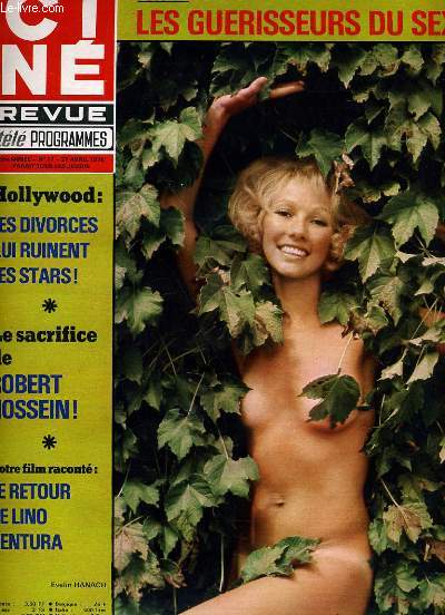 CINE REVUE - TELE-PROGRAMMES - 58E ANNEE - N 17 - UN PAPILLON SUR L'EPAULE